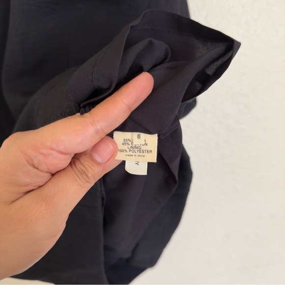 L’Agence Charcoal Gray V-Neck Textured Sheath Dress Size 6 - Picture 6 of 9